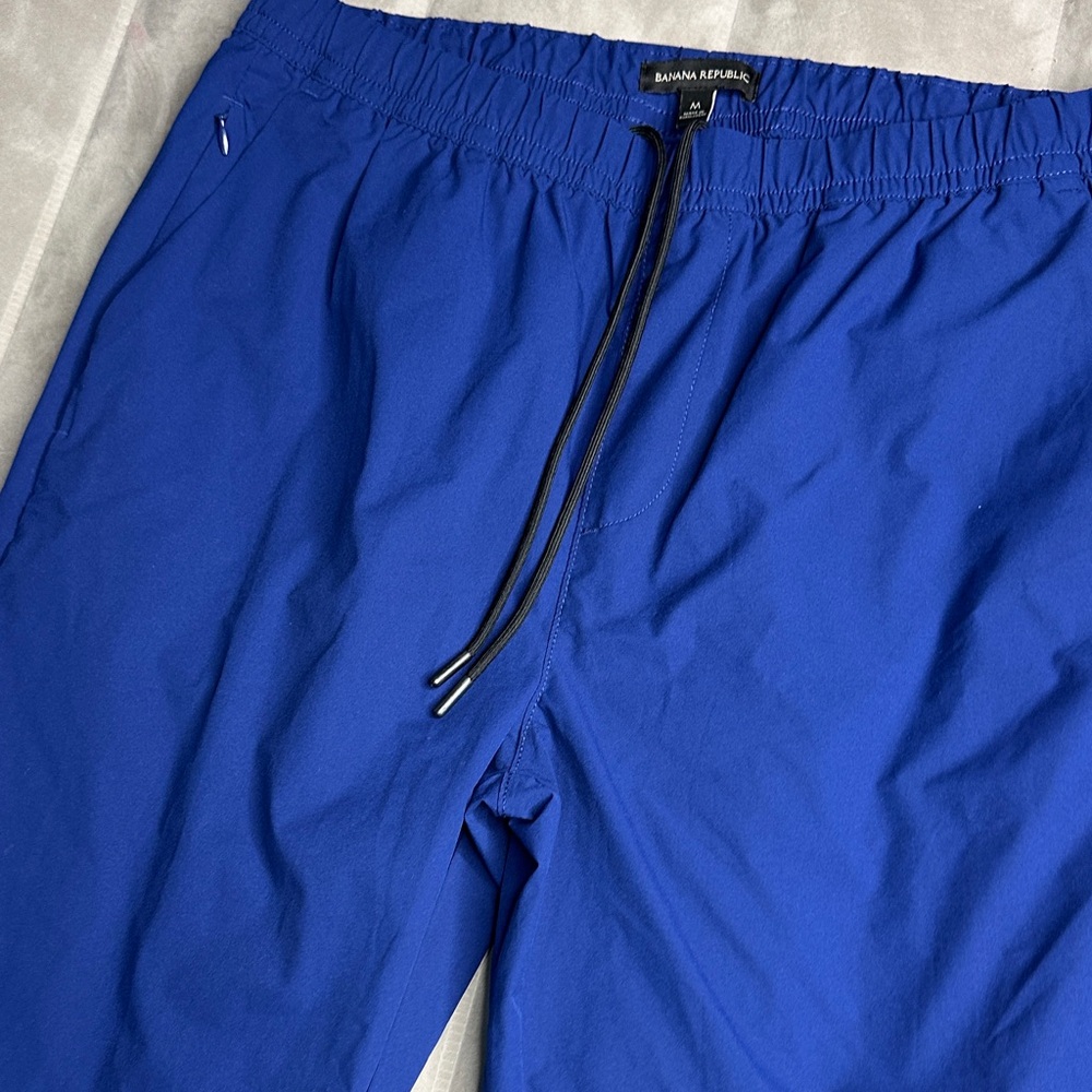 Banana Republic Men's‎ Royal Blue Joggers - Picture 3 of 9